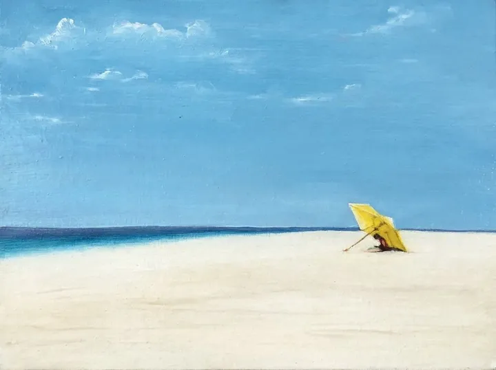 Bazaruto: Solitude, œuvre de Theresa Cooper