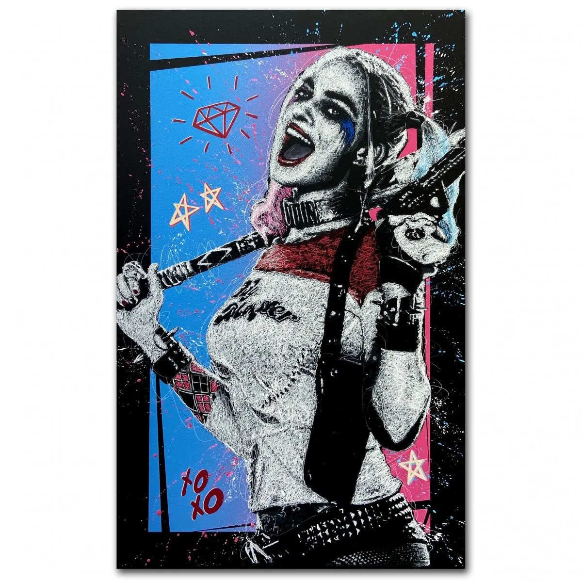 Harley Quinn, œuvre de Nicolas Bzrd