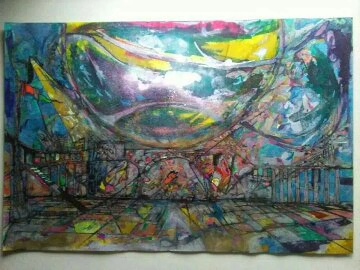 Grateful Dead Concert, artwork by James Reininger