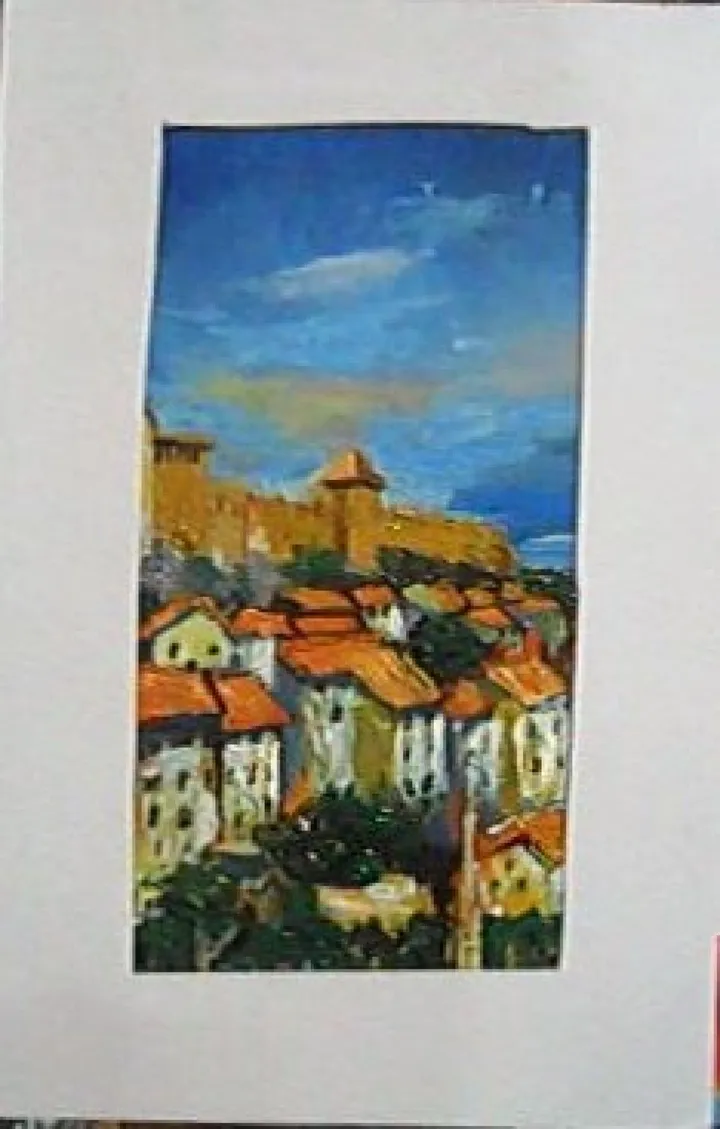 Mis colores en los de España, artwork by Rosa María Brenes
