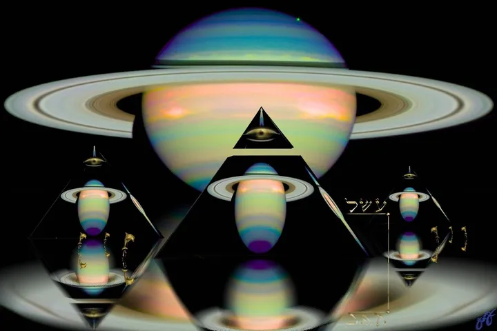 octahedron 1., artwork by Jason Lincoln Jeffers