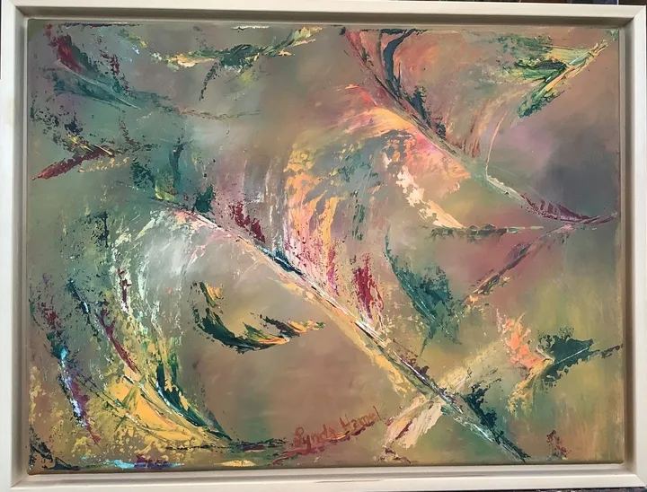 243- L’envol des plumes, œuvre de Lynda Hamel