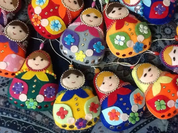 petites feutrines, artwork by TATIANA SEBBANE