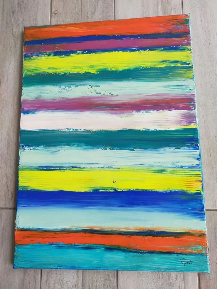 Numéro N° 4 couleurs, artwork by annick Ayoul