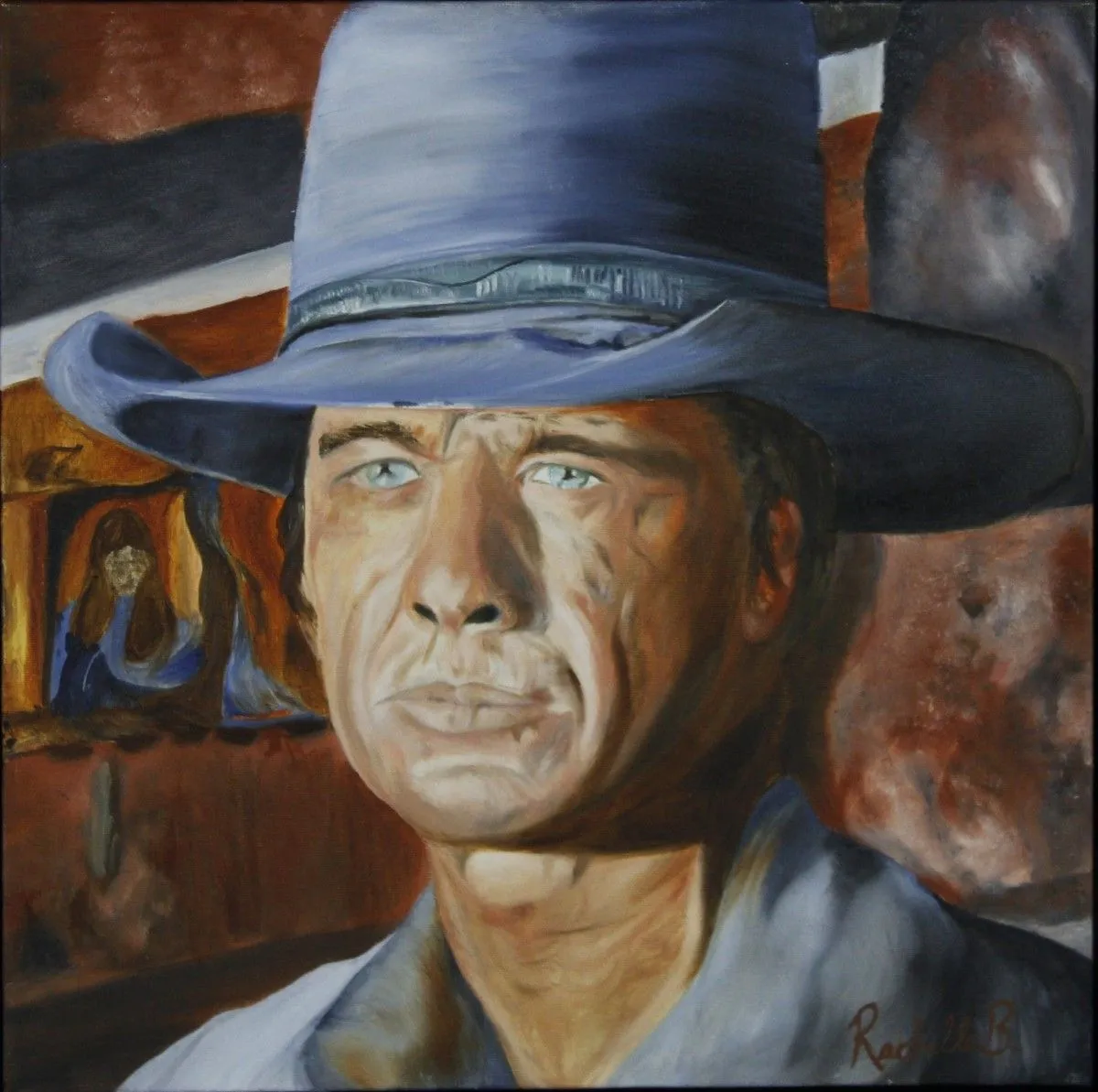 Once Upon a Time in the West - Charles Bronson, œuvre de Rachelle Beaudry