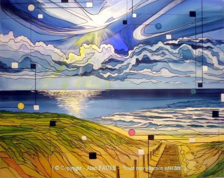 LE DEUXIEME OCEAN, artwork by Alain FAURE