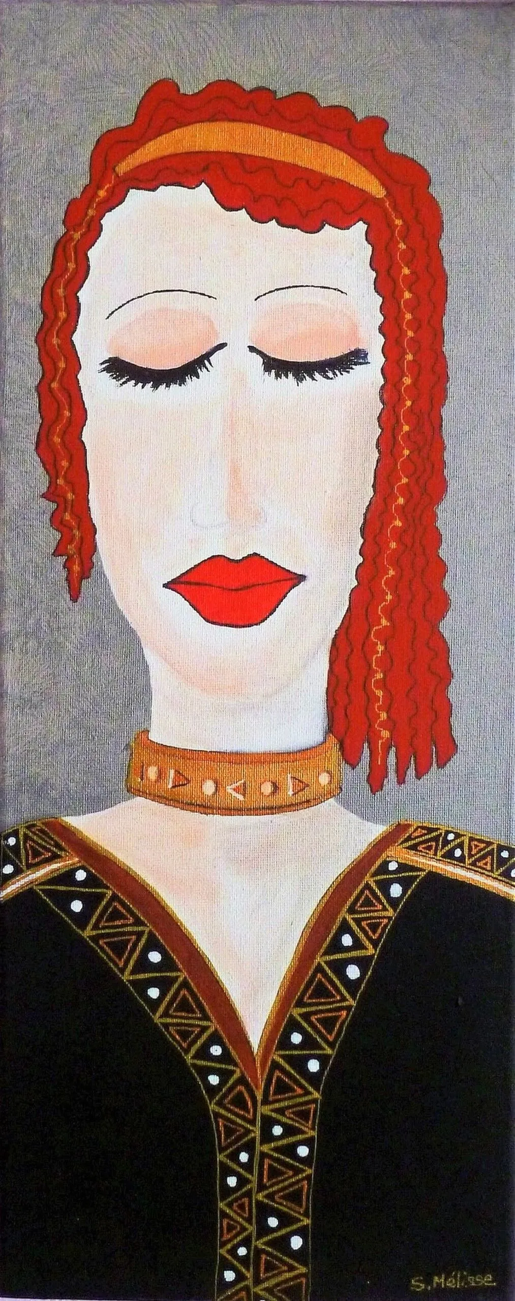 VICTORINE, artwork by Sandrine Mélisse