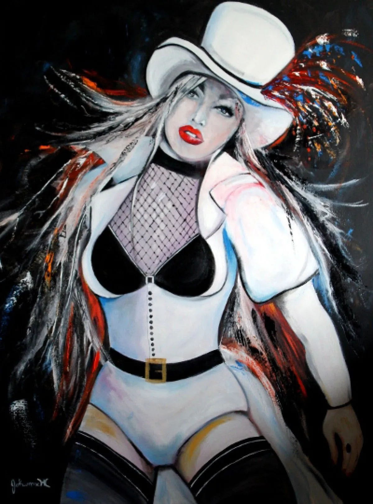 Show Time, œuvre de Johanne Hebert Coulombe
