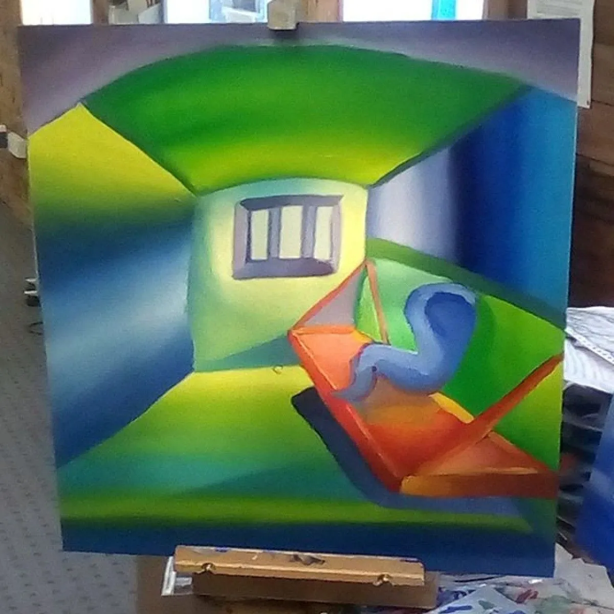 the cell, œuvre de James Alexander