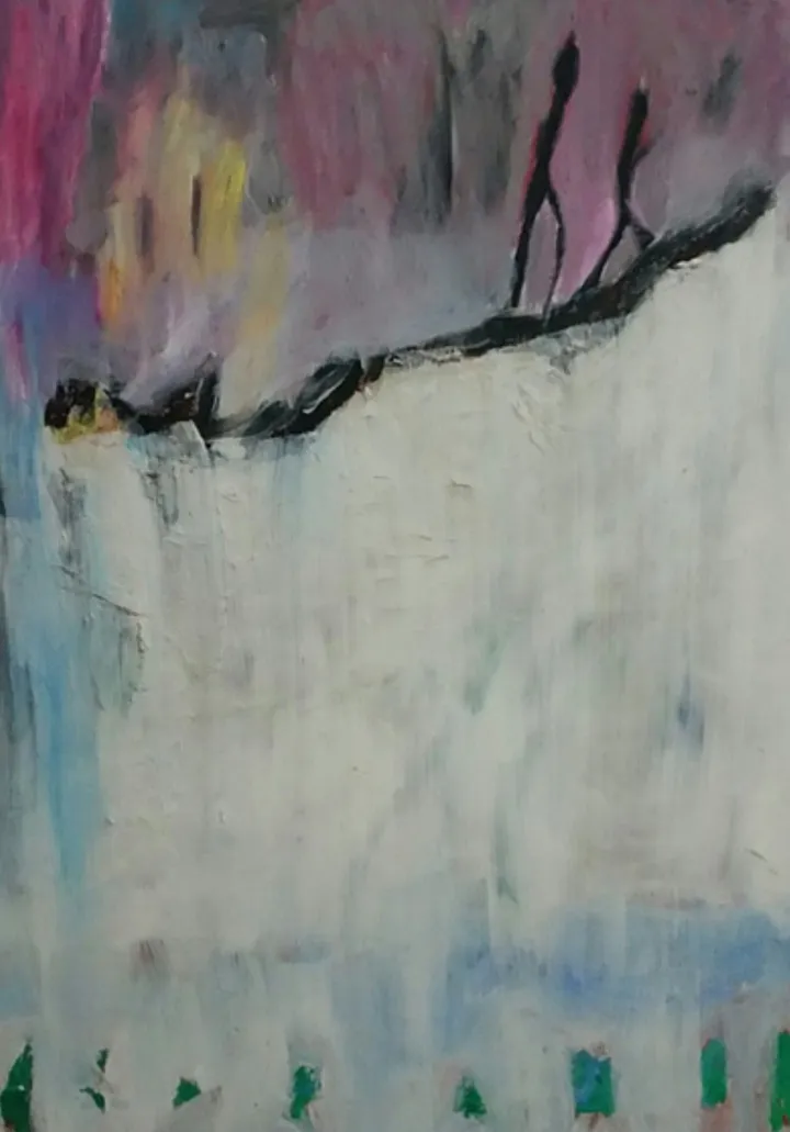 Chemin de l'illusion, artwork by Berra'S ART
