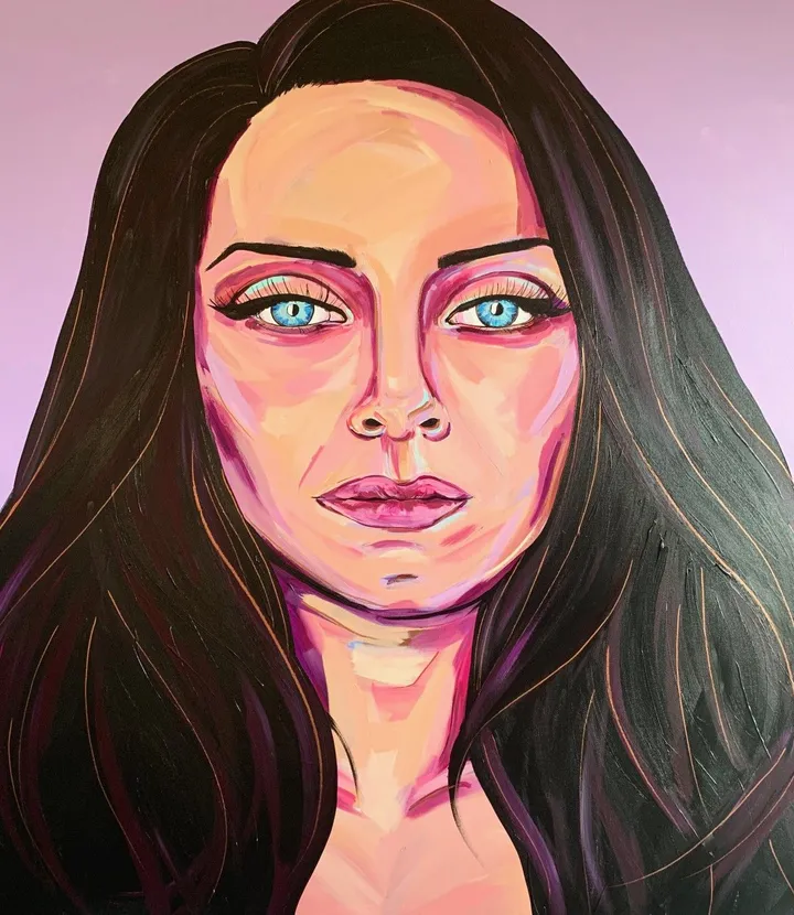 Purple Haze, œuvre de Stéfanie Kearns