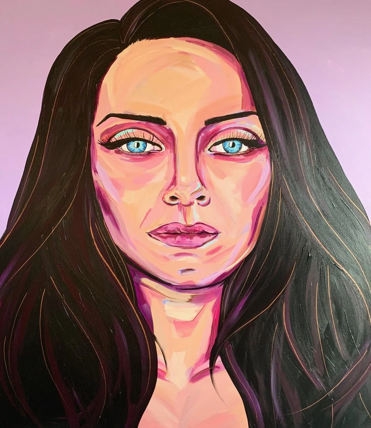 Purple Haze, œuvre de Stéfanie Kearns