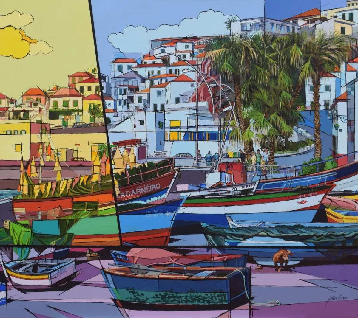 "Câmara de Lobos", œuvre de Rui Soares