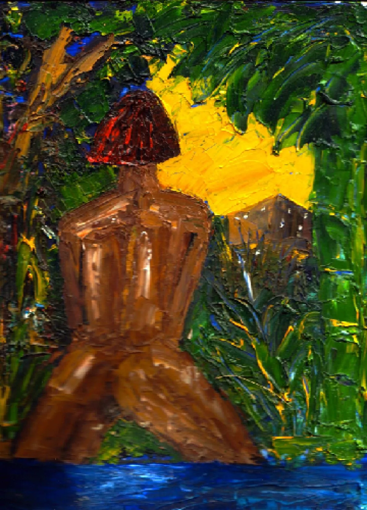 Amazona, œuvre de Patrick Tubaro