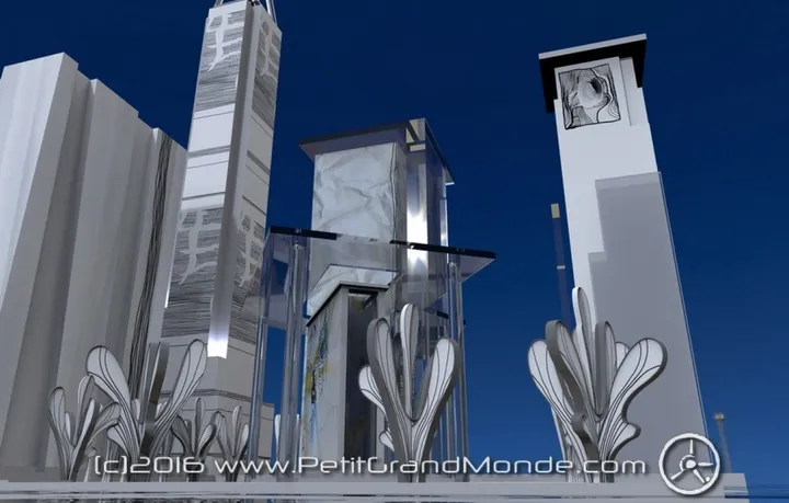 PetitGrandMonde #004, artwork by Yan Paquin