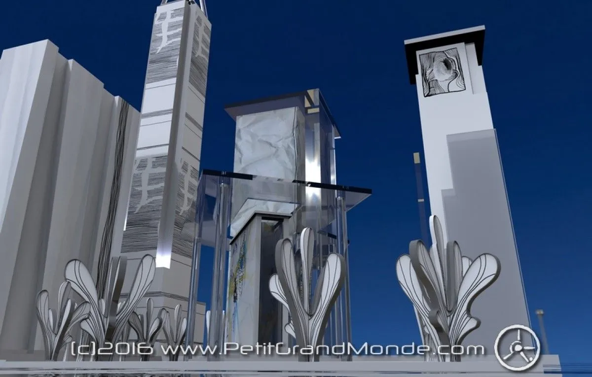 PetitGrandMonde #004, artwork by Yan Paquin