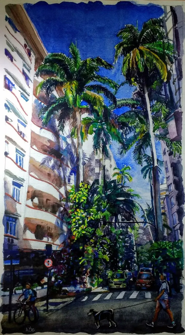 My Street, œuvre de Anna Cavalcante