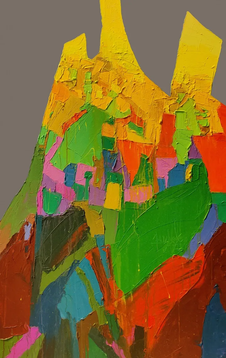 Golden Summit, œuvre de Abhishek Kumar