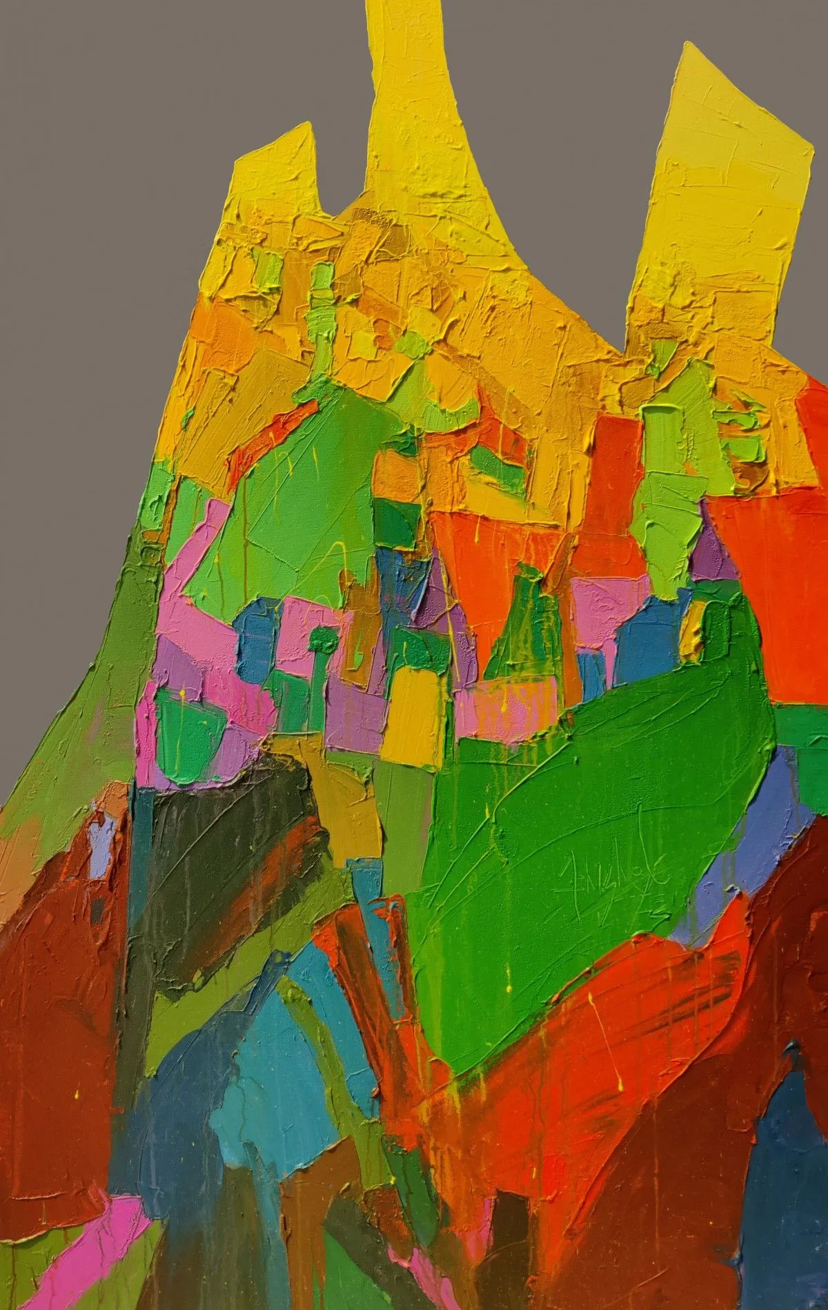 Golden Summit, œuvre de Abhishek Kumar