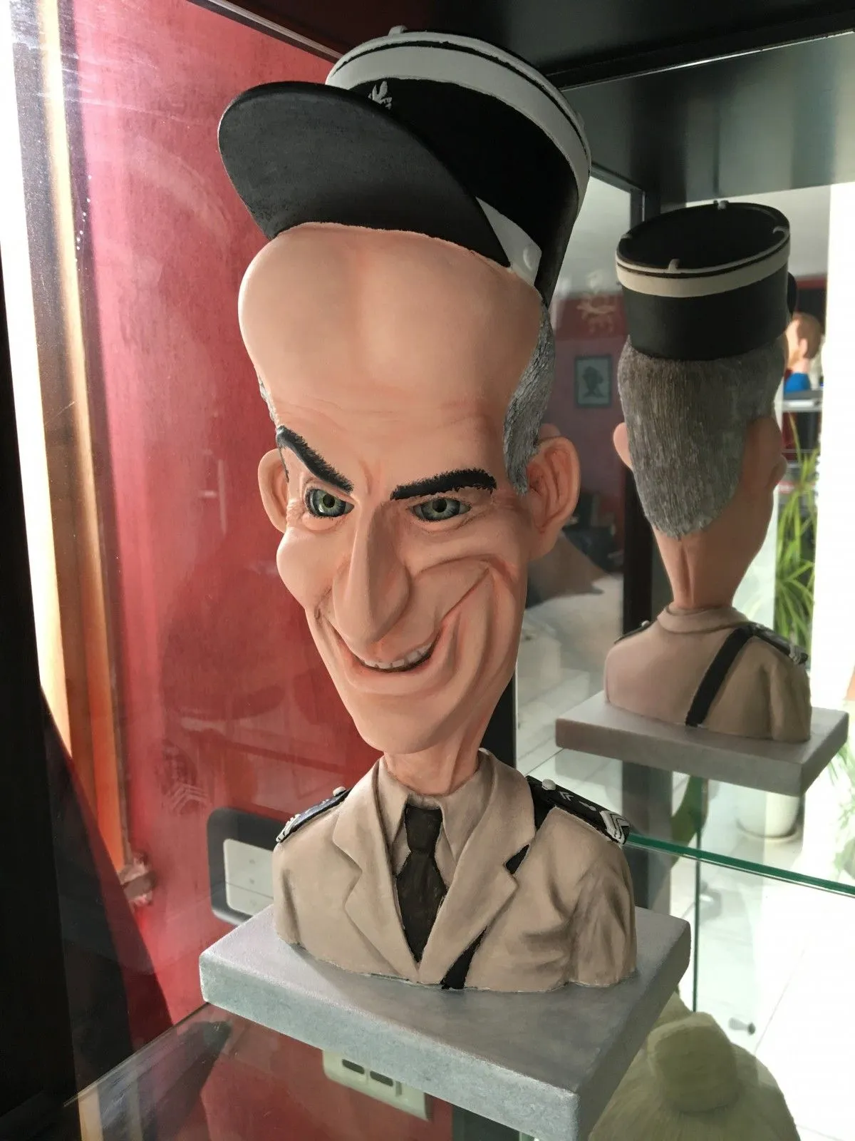 Louis De Funés, artwork by David LEROUGE