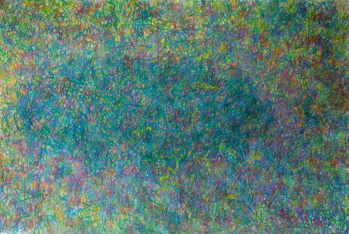 colourful/green, artwork by Svetlana Jovanovic