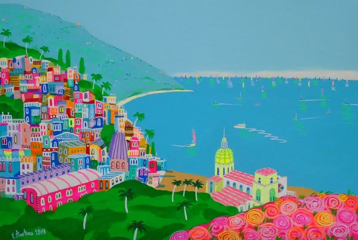 Charming Coastal Senses, artwork by Katrina Avotina