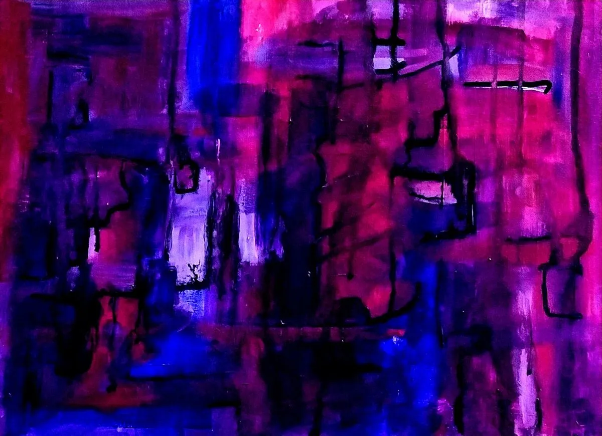 ABSTRACT 106, œuvre de mimulux patricia no