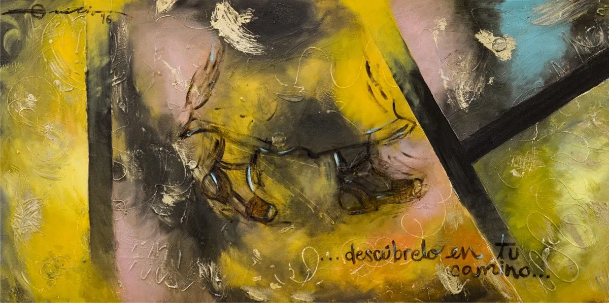 Descúbrelo en tu camino, artwork by Emilio Alanís FSC