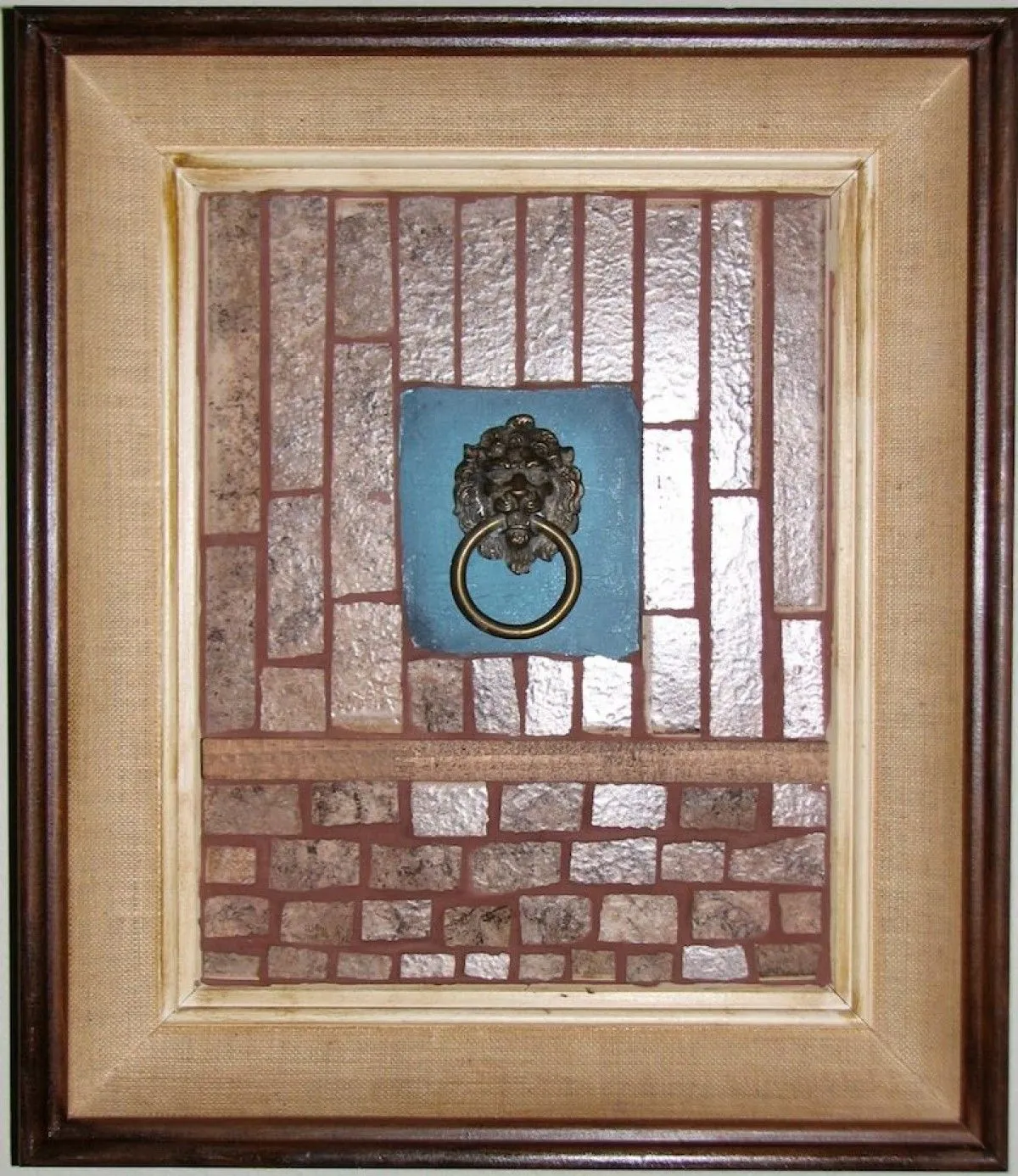 Derrière la porte, artwork by Anne-Line Schoovaerts