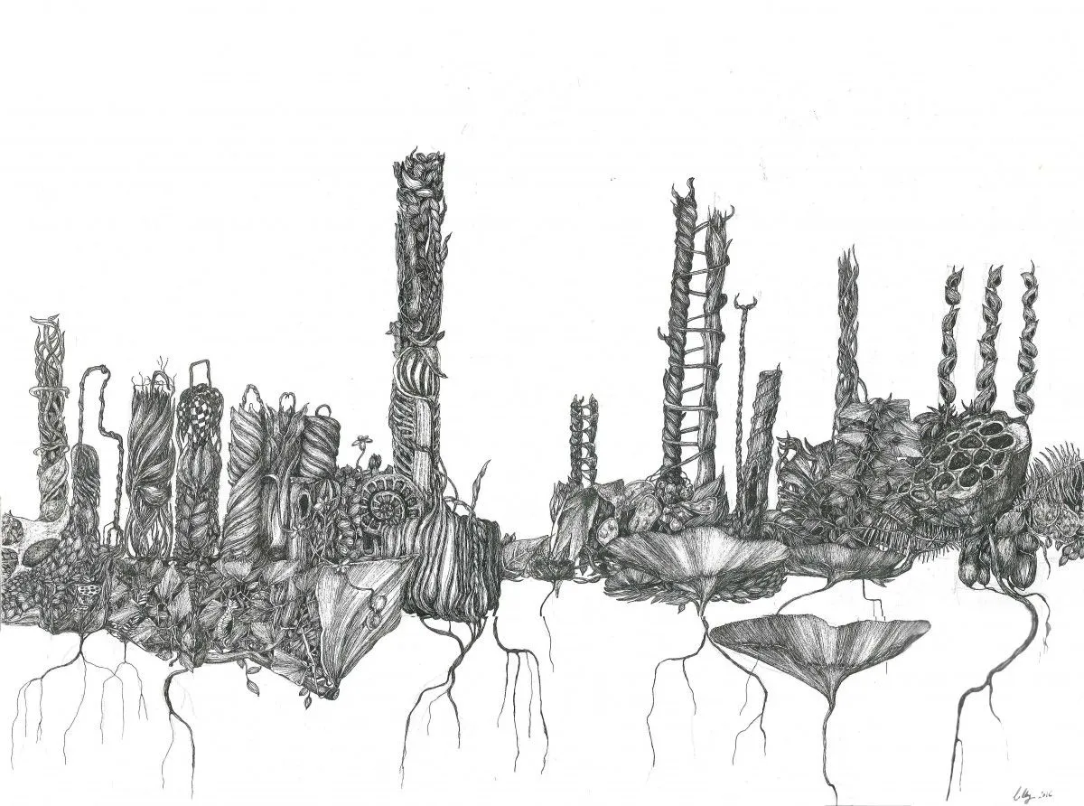 Plant of plants, œuvre de szi ly