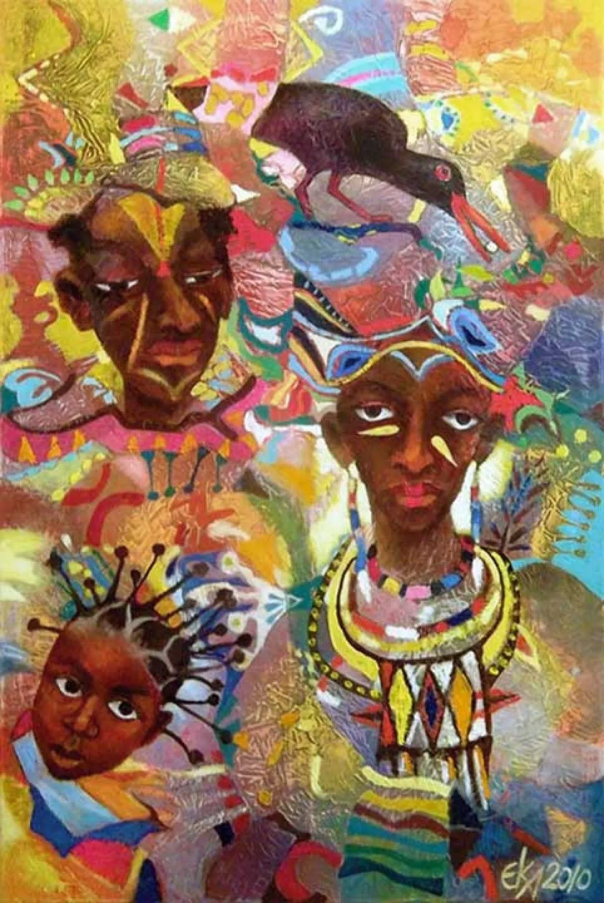 Family, œuvre de Evgeni Kirilov