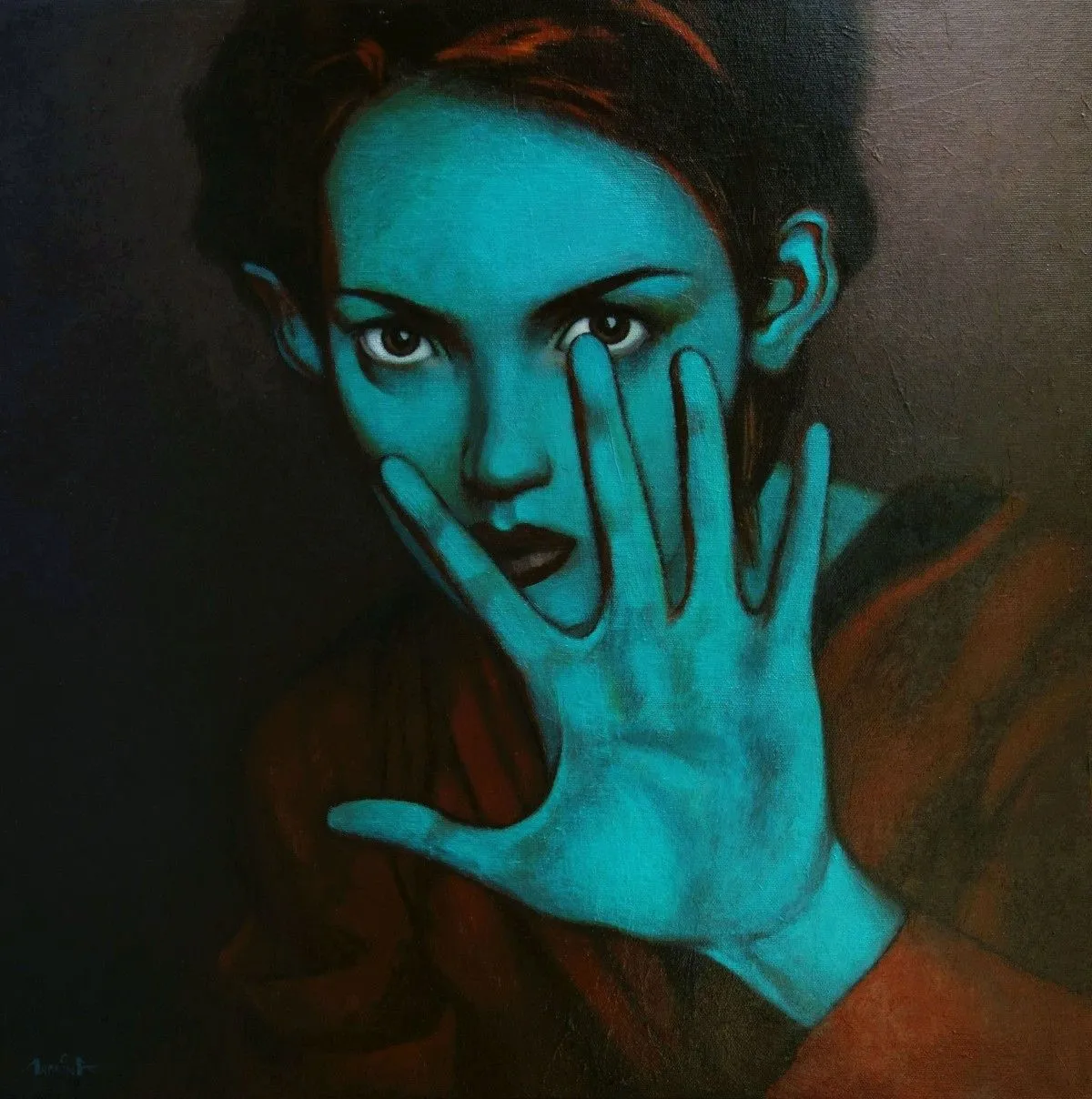 Blue Winona, œuvre de Natasha Lyapkina