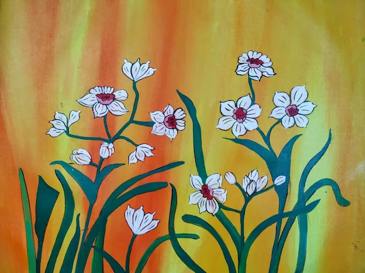Floral series project, artwork by Sanjay punekar