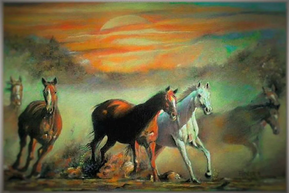 Échappée belle, artwork by André Farnier