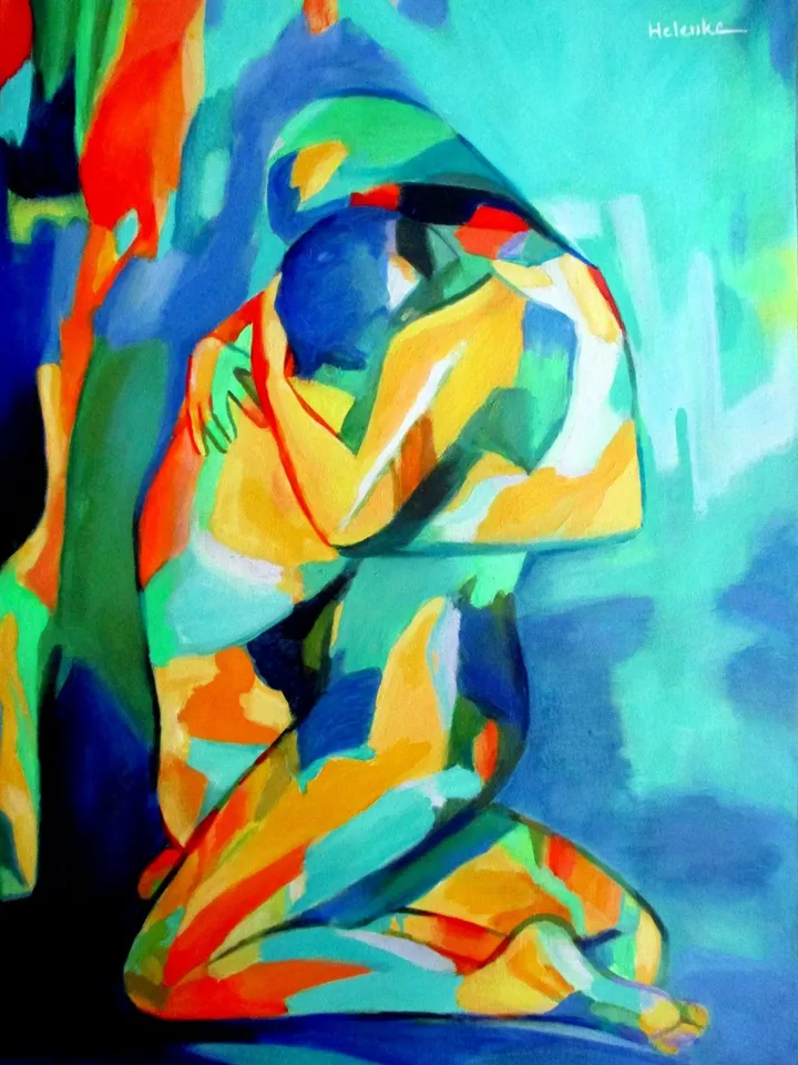 "Embrace", artwork by Helena Wierzbicki