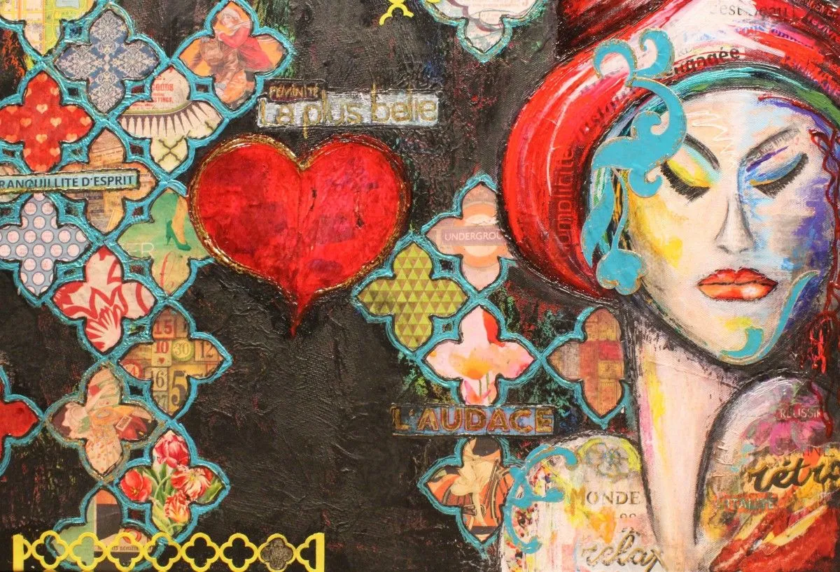Sérénité et Résilience, œuvre de Valérie Racette