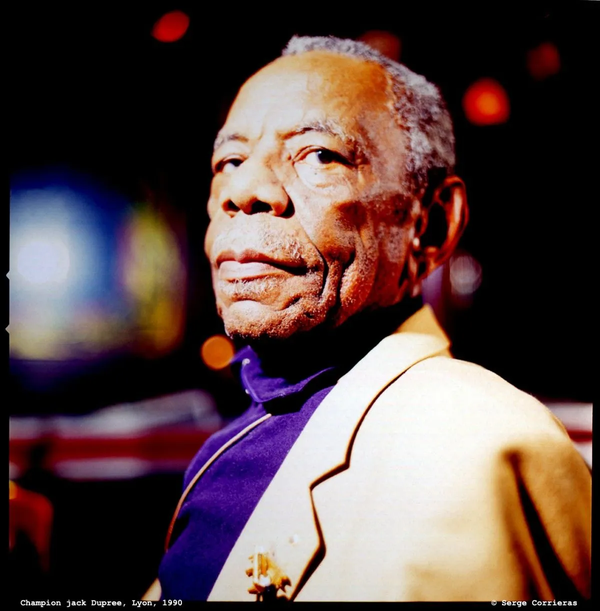 Champion Jack Dupree, œuvre de Serge Corrieras