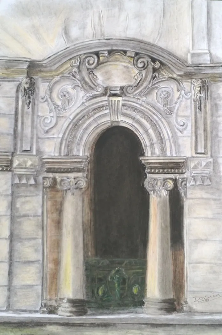 BALCÒN PANDO 2 CENTRO, artwork by darwing rodriguez