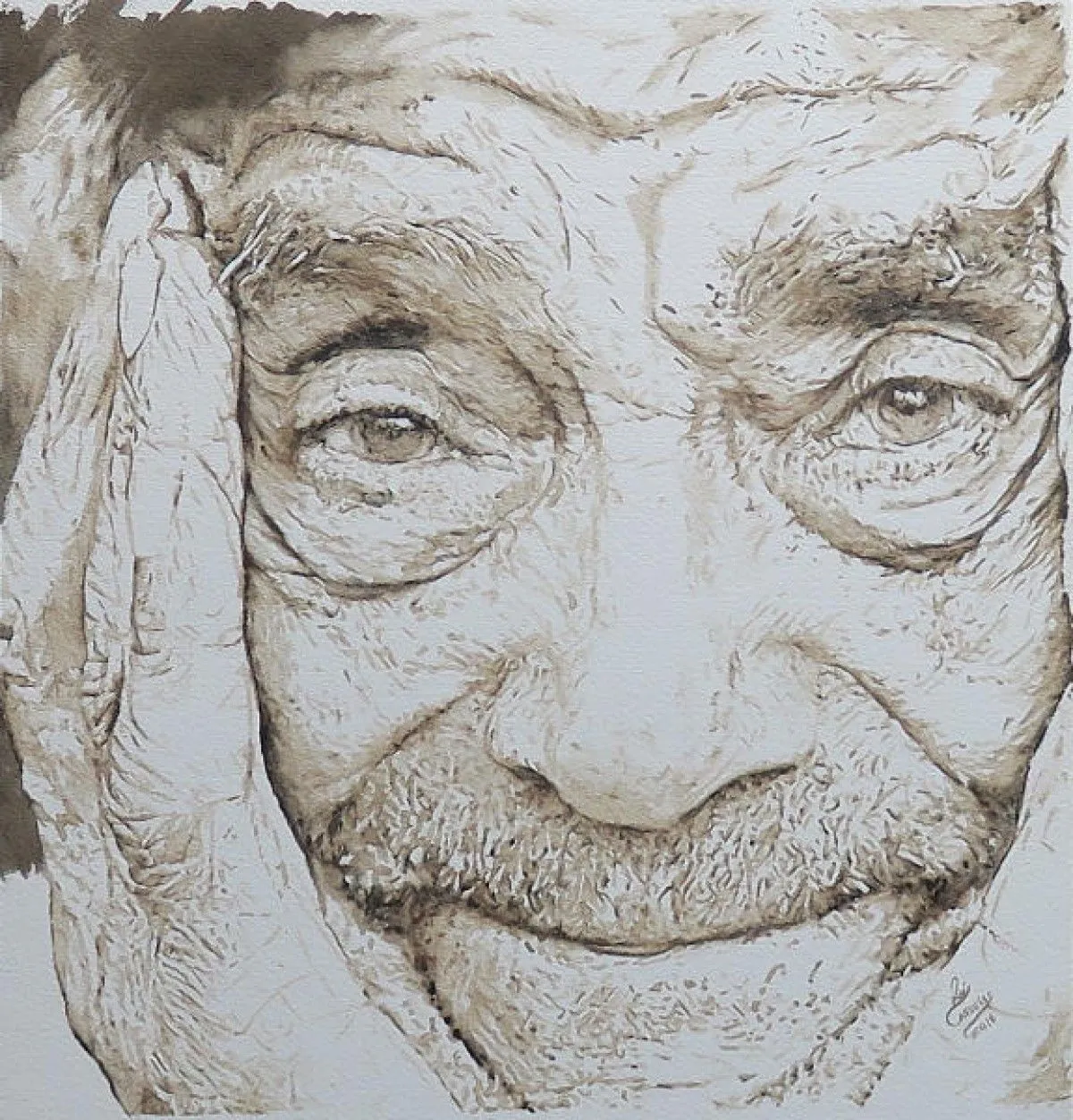olhar2, artwork by FL Candeias