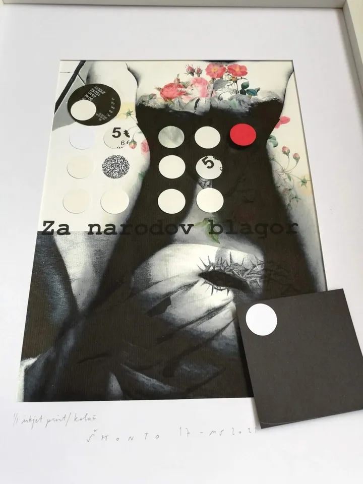 Sconto 17., œuvre de Mojca Senegacnik