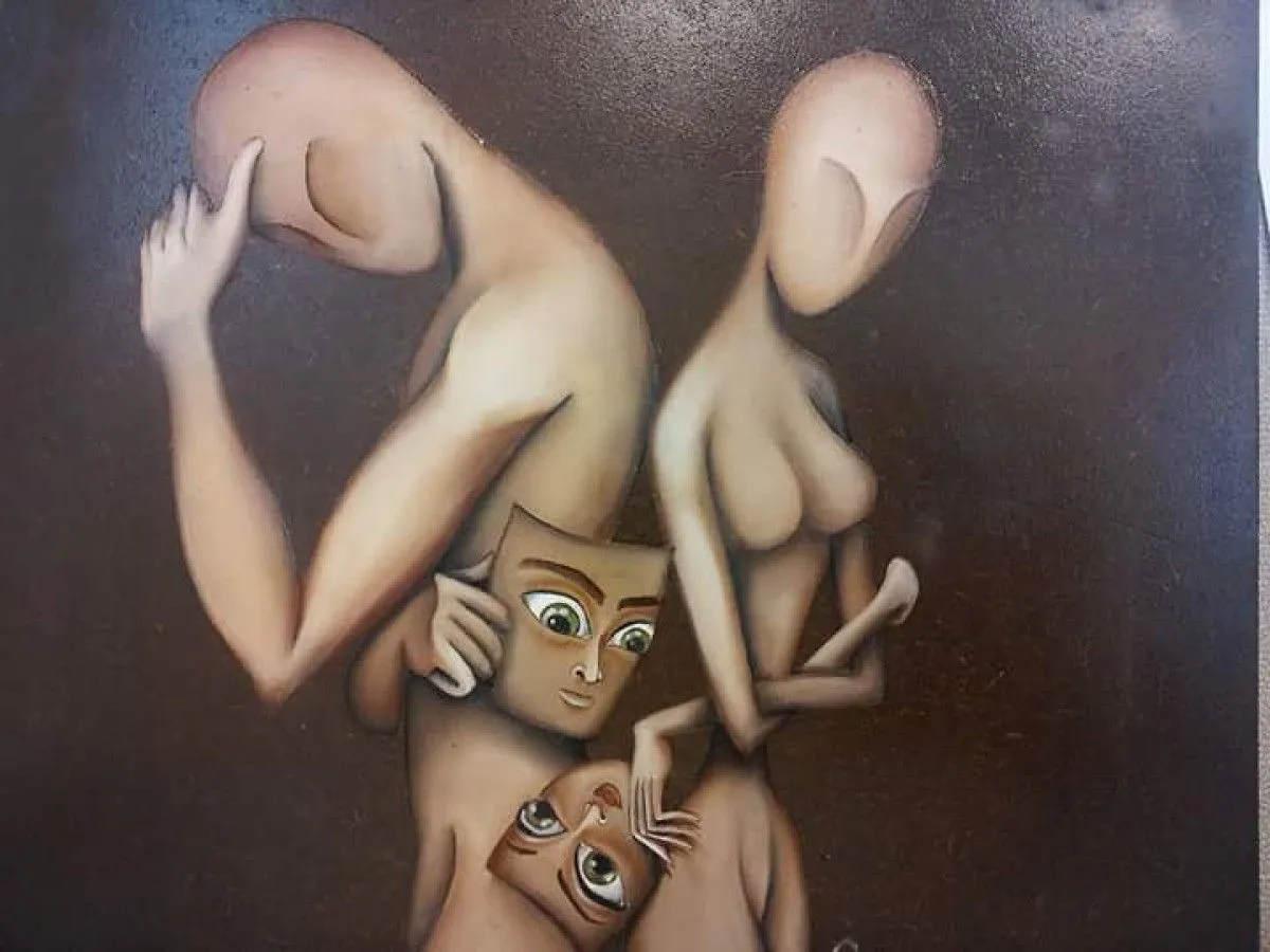 together, œuvre de Rif Ghar