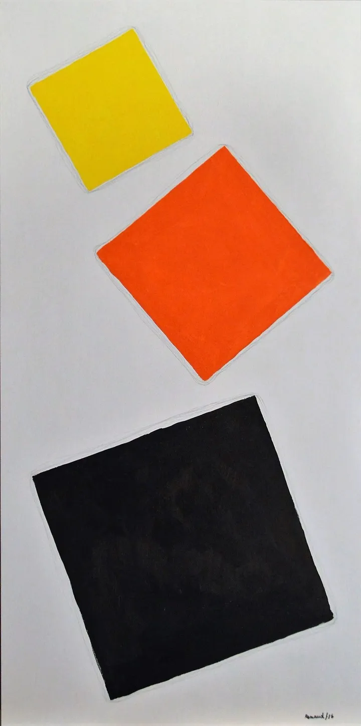 Composition 16-10, artwork by Marcel Renaud