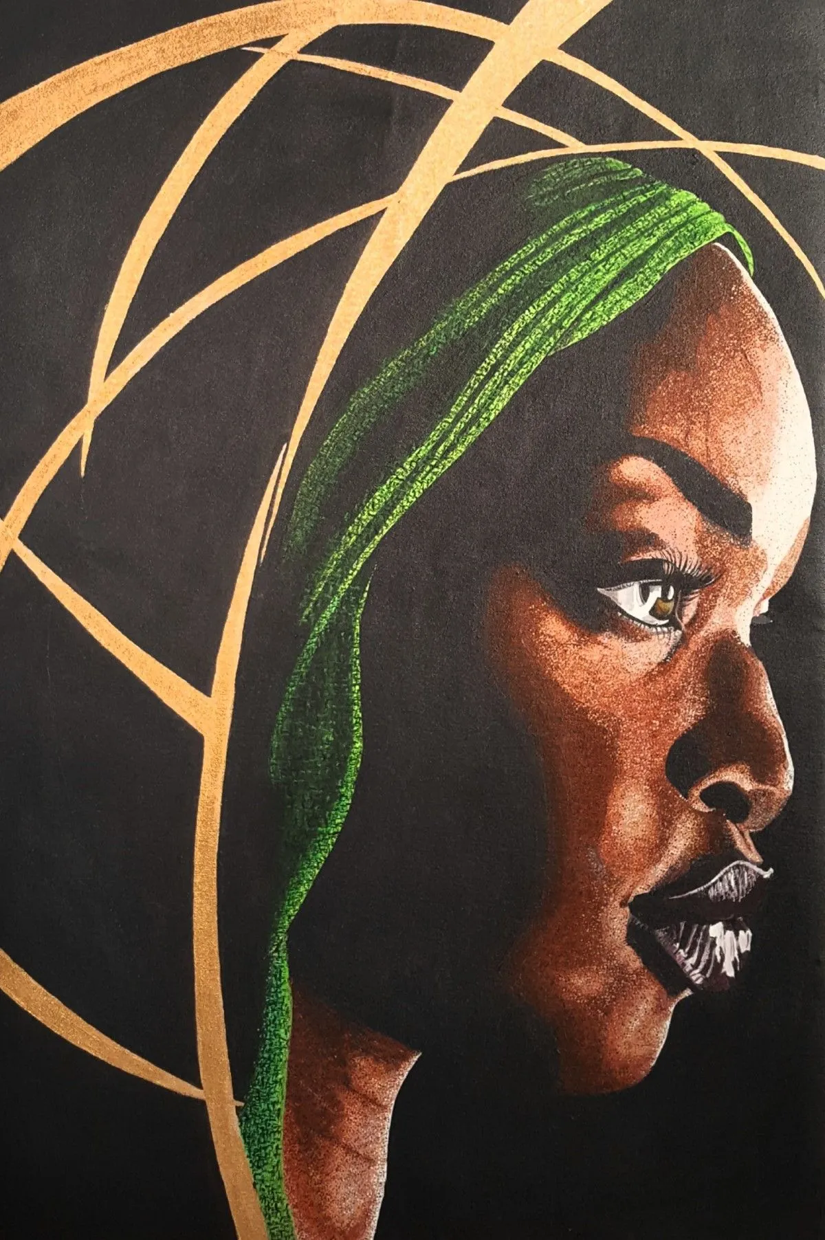 Wisdom of the Ancients, artwork by Hawa Bangura