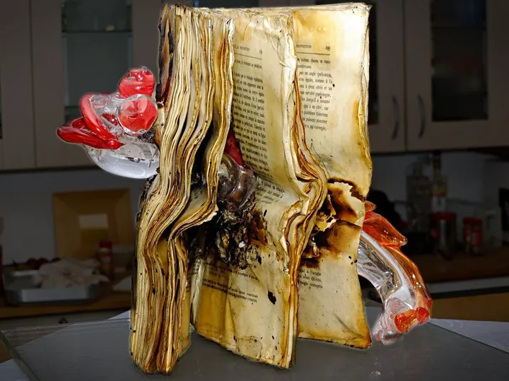 Boekenworm, œuvre de Vlamynck marcel