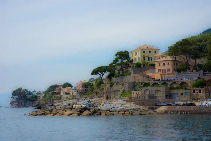 Italian Riviera 1, artwork by Greg Sandoval