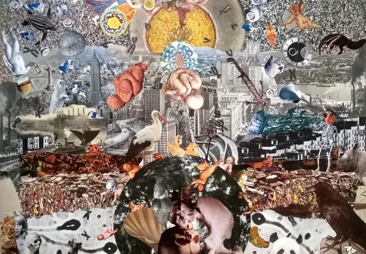 7 Billion (And God created Woman), œuvre de Lynette Clennell