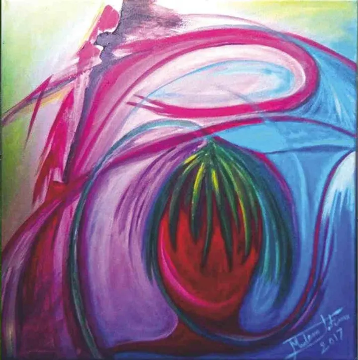 la danceuse tulipe, œuvre de faty maalem