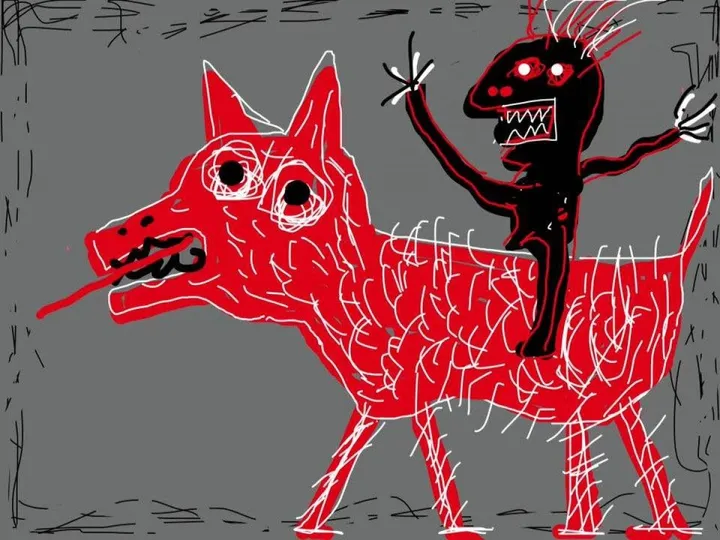 Rider, œuvre de Dani Bedra?