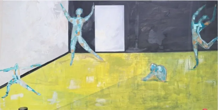 LA SALLE DE DANSE, artwork by Pauline Katherine