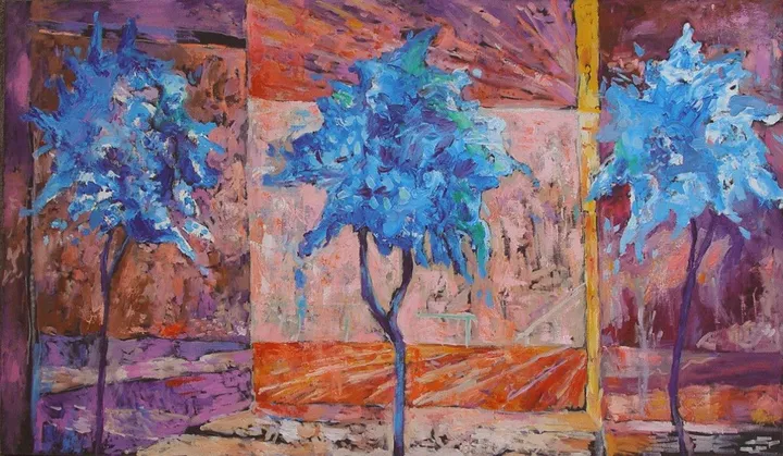 The three trees - inside, artwork by Dragos Botezat